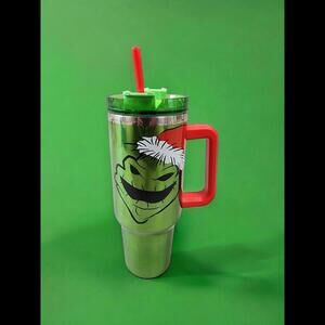 OOGIE BOOGIE TUMBLER NIGHTMARE BEFORE CHRISTMAS 40OZ GREEN EXCLUSIVE BRAND NEW!